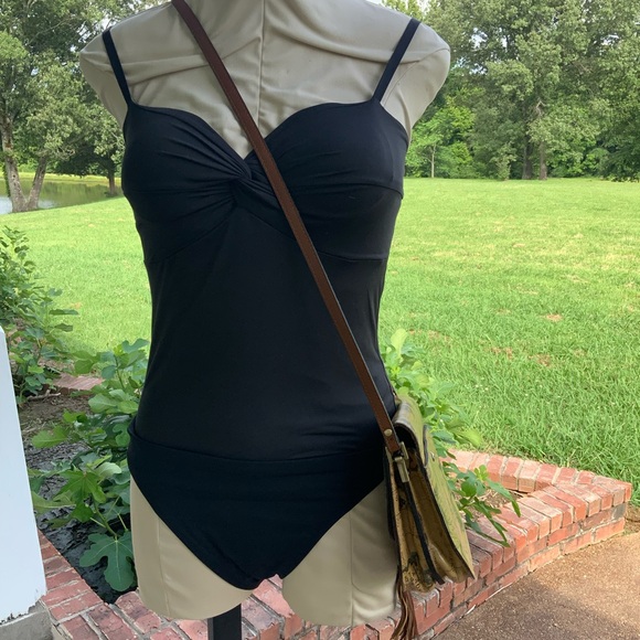 Patricia Nash Brinlee Saddle European  Map Crossbody Bag+ MATCHING COIN PURSE - Picture 5 of 14